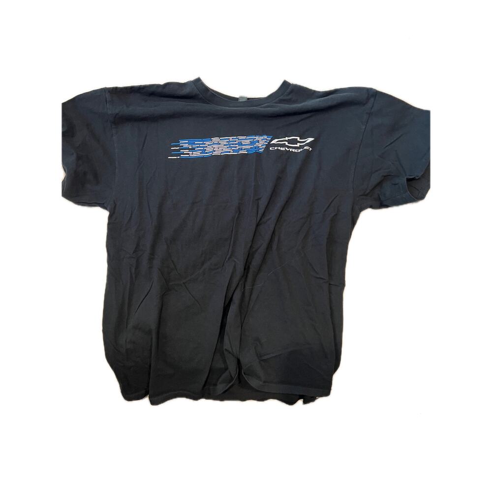 Chevrolet Black Gildan T-Shirt Mens XL
